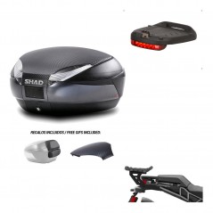 SHAD Trunk SH48 backrest cover + mounting bracket brake light 49 L KIT-442992
