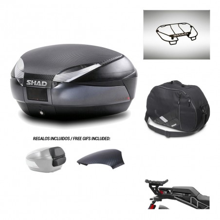 SHAD Trunk SH48 backrest cover + mounting bracket accessories 49 L KIT-442997