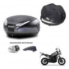 SHAD Trunk SH48 backrest cover + mounting bracket internal bag 49 L KIT-443001