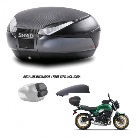 SHAD Trunk SH48 backrest cover + mounting bracket 49 L KIT-443023