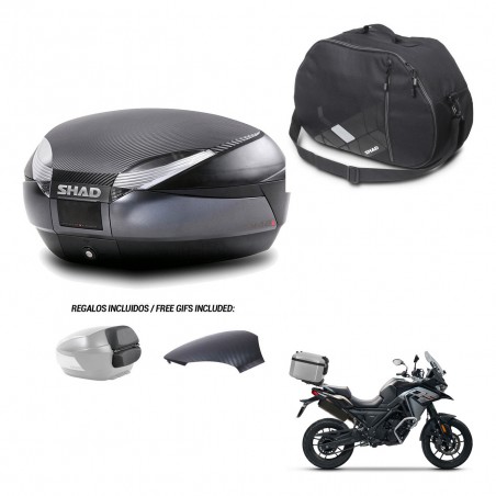 SHAD Trunk SH48 backrest cover + mounting bracket internal bag 49 L KIT-443057