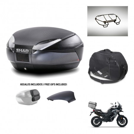 SHAD Trunk SH48 backrest cover + mounting bracket accessories 49 L KIT-443061