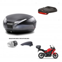 SHAD Trunk SH48 backrest cover + mounting bracket brake light 49 L KIT-443080
