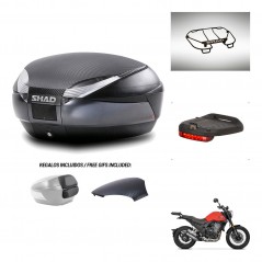 SHAD Trunk SH48 backrest cover + mounting bracket accessories 49 L KIT-443092
