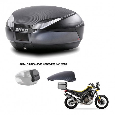SHAD Baul SH48 tapa respaldo + soporte montaje 49 L KIT-443095