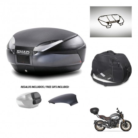 SHAD Trunk SH48 backrest cover + mounting bracket accessories 49 L KIT-443117