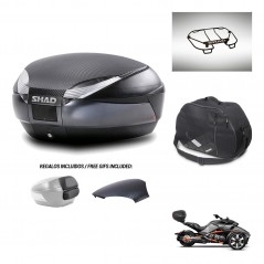 SHAD Trunk SH48 backrest cover + mounting bracket accessories 49 L KIT-443133