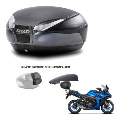SHAD Trunk SH48 backrest cover + mounting bracket 49 L KIT-443159