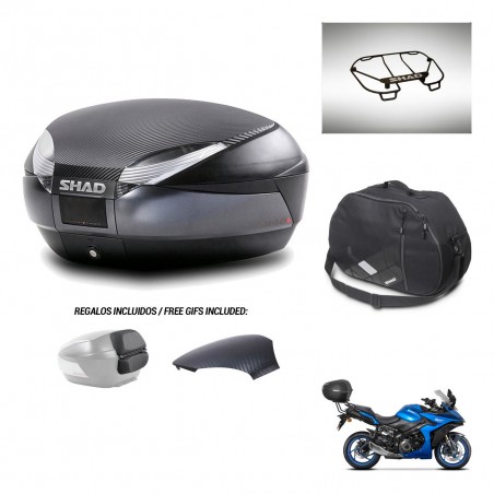 SHAD Trunk SH48 backrest cover + mounting bracket accessories 49 L KIT-443165