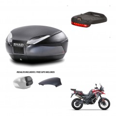 SHAD Trunk SH48 backrest cover + mounting bracket brake light 49 L KIT-443176