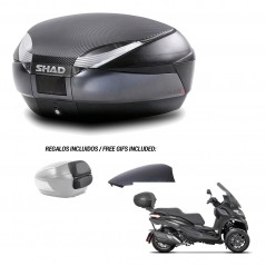 SHAD Trunk SH48 backrest cover + mounting bracket 49 L KIT-443183