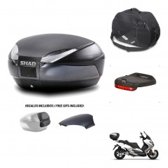 SHAD Trunk SH48 backrest cover + mounting bracket accessories 49 L KIT-443202