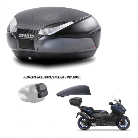 SHAD Trunk SH48 backrest cover + mounting bracket 49 L KIT-443207