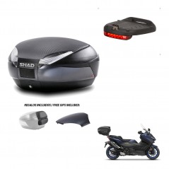 SHAD Trunk SH48 backrest cover + mounting bracket brake light 49 L KIT-443208