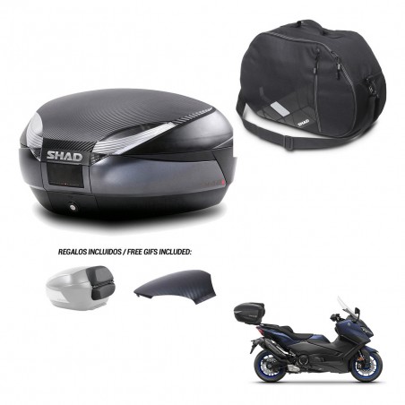 SHAD Trunk SH48 backrest cover + mounting bracket internal bag 49 L KIT-443209