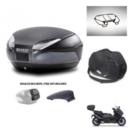 SHAD Trunk SH48 backrest cover + mounting bracket accessories 49 L KIT-443213