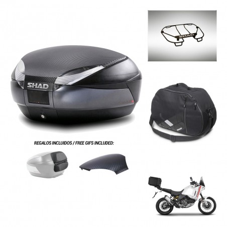 SHAD Trunk SH48 backrest cover + mounting bracket accessories 49 L KIT-443229