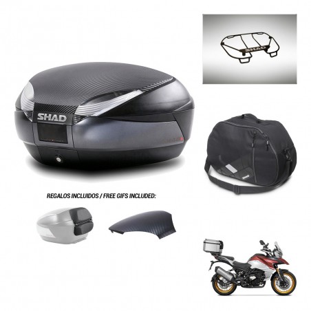 SHAD Trunk SH48 backrest cover + mounting bracket accessories 49 L KIT-443277