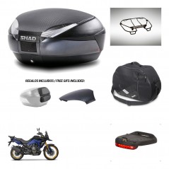 SHAD Trunk SH48 backrest cover + mounting bracket accessories 49 L KIT-443310