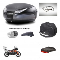 SHAD Trunk SH48 backrest cover + mounting bracket accessories 49 L KIT-443318
