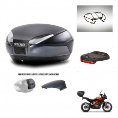 SHAD Trunk SH48 backrest cover + mounting bracket accessories 49 L KIT-443348