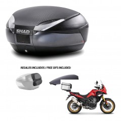 SHAD Trunk SH48 backrest cover + mounting bracket 49 L KIT-443351