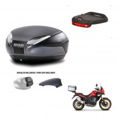 SHAD Trunk SH48 backrest cover + mounting bracket brake light 49 L KIT-443352