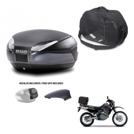 SHAD Trunk SH48 backrest cover + mounting bracket internal bag 49 L KIT-443361