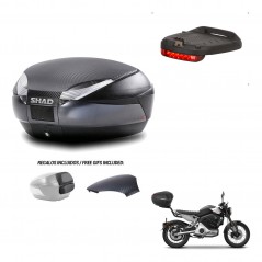SHAD Trunk SH48 backrest cover + mounting bracket brake light 49 L KIT-443368