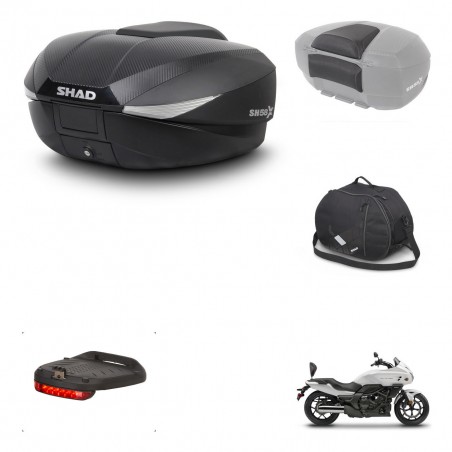 SHAD Baul SH58 + soporte montaje accesorios KIT-443398