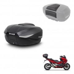 SHAD Trunk SH58 + mounting bracket backrest KIT-443403