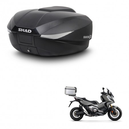 SHAD SH58 trunk + mounting bracket KIT-443423