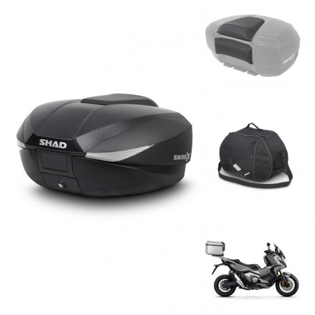 SHAD Baul SH58 + soporte montaje accesorios KIT-443429