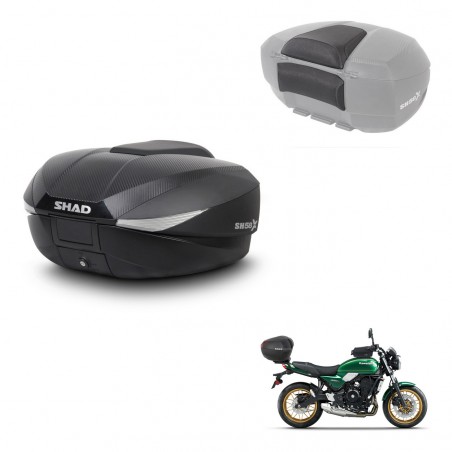 SHAD Trunk SH58 + mounting bracket backrest KIT-443443