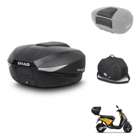 SHAD Baul SH58 + soporte montaje accesorios KIT-443485