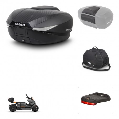 SHAD Baul SH58 + soporte montaje accesorios KIT-443494