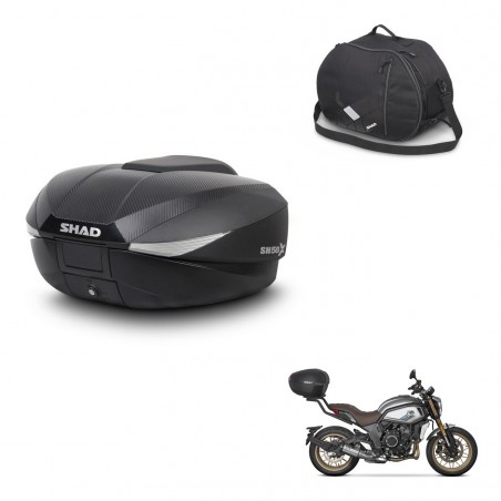 SHAD Baul SH58 + soporte montaje bolsa interna KIT-443529