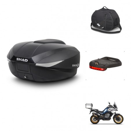 SHAD Baul SH58 + soporte montaje accesorios KIT-443538