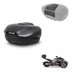 SHAD Baul SH58 + soporte montaje respaldo KIT-443547
