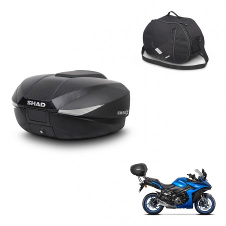 SHAD Baul SH58 + soporte montaje bolsa interna KIT-443577
