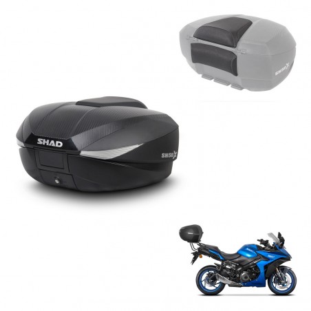 SHAD Baul SH58 + soporte montaje respaldo KIT-443579