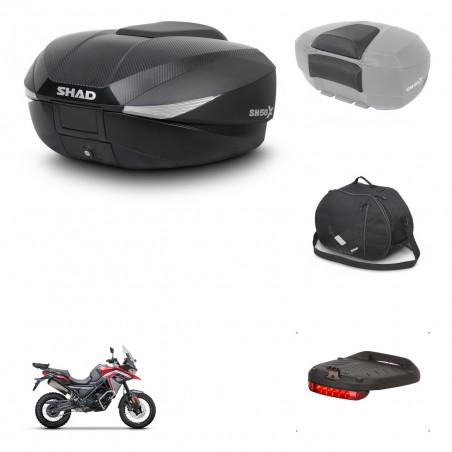 SHAD SH58 trunk + mounting bracket accessories KIT-443598