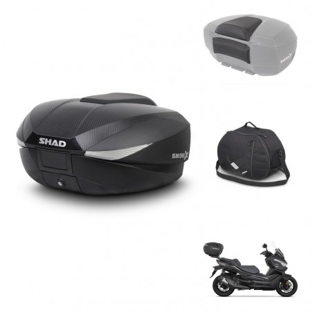 SHAD Baul SH58 + soporte montaje accesorios KIT-443613