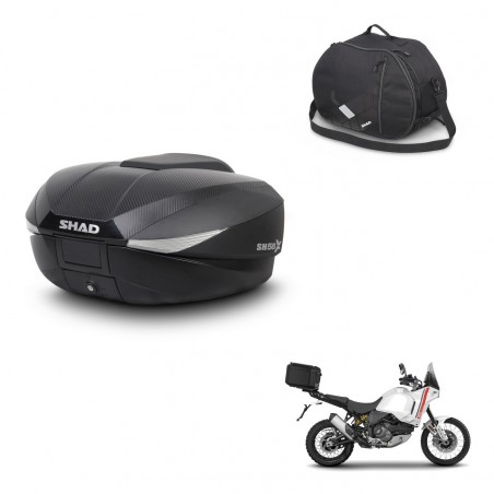 SHAD Baul SH58 + soporte montaje bolsa interna KIT-443641