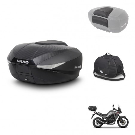 SHAD Baul SH58 + soporte montaje accesorios KIT-443661