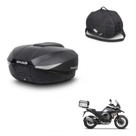 SHAD Baul SH58 + soporte montaje bolsa interna KIT-443673