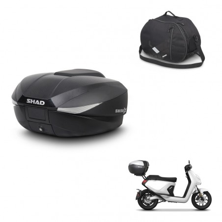 SHAD Baul SH58 + soporte montaje bolsa interna KIT-443681