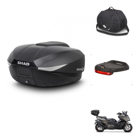 SHAD Baul SH58 + soporte montaje accesorios KIT-443754