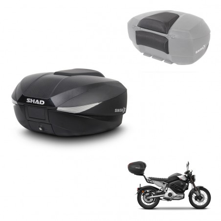 SHAD Baul SH58 + soporte montaje respaldo KIT-443787