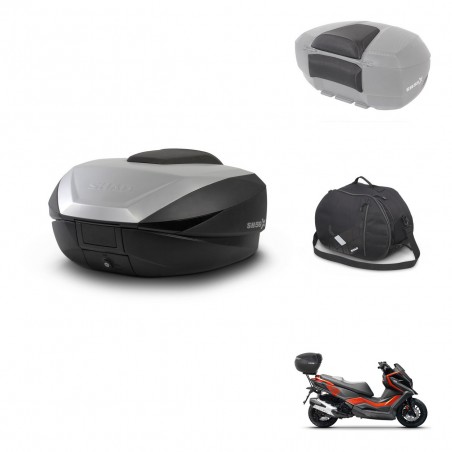 SHAD Baul SH59 + soporte montaje accesorios 59L KIT-443853